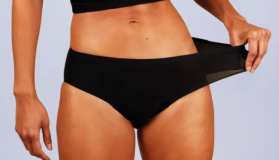 Majtki menstruacyjne Fluxies NuStrech one size czarne